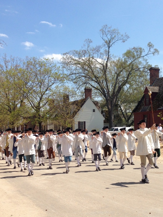 Williamsburg Fife and Drum Corps (I would have been in this were I a local child for sure